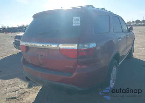 2013 Dodge Durango Crew z USA, uszkodzony, nr VIN 1C4SDJDT5DC565632